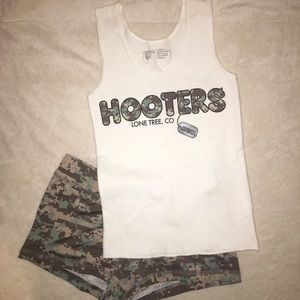 Limited Edition Military Hooters Outfit